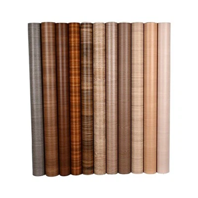 Folia PCV do szafki ze słojami drewna